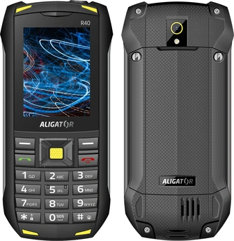 Aligator R40 eXtremo Black/Yellow