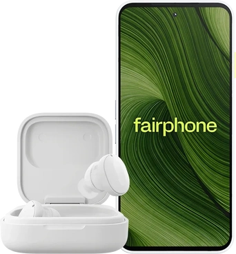 Fairphone (Gen. 6) inkl. Fairbuds V2 Cloud White