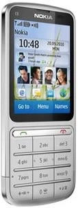 Nokia C3-01 Touch and Type Silver