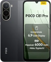 Xiaomi Poco C81 Pro 256GB Black