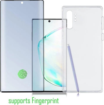 4smarts 360° Premium Protection Set UltraSonix for Samsung Galaxy Note 10+ Transparent