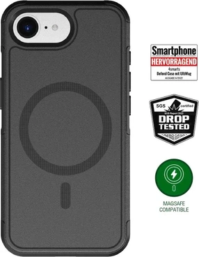 4smarts Defend Case MagSafe for Apple iPhone 16e Black