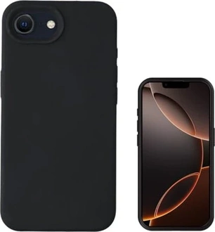 4smarts Silicone Case Cupertino for Apple iPhone 16e Black