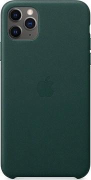 Apple Leather Case for iPhone 11 Pro Max waldgruen