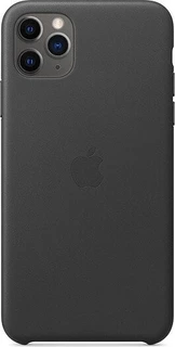 Apple Leather Case for iPhone 11 Pro Max Black