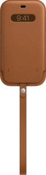 Apple Leather case with MagSafe for iPhone 12 Pro Max Saddle Brown