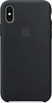 Apple Silicone Case for iPhone X Black