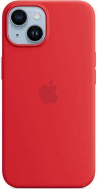 Apple Silicone Case with MagSafe for iPhone 14 (PRODUCT)RED