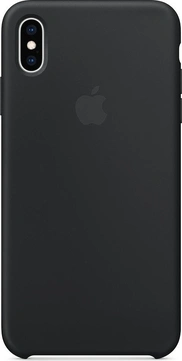 Apple Silicone Case for iPhone XS Max Black