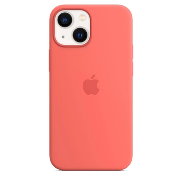 Apple Silicone Case with MagSafe for iPhone 13 Mini Pink pomelo