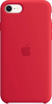 Apple Silicone Case for iPhone SE (2022) (PRODUCT)RED