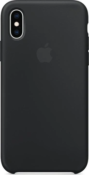 Apple Silicone Case for iPhone XS Black