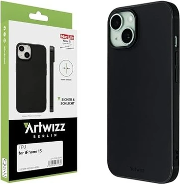 Artwizz TPU Case for Apple iPhone 15 Black