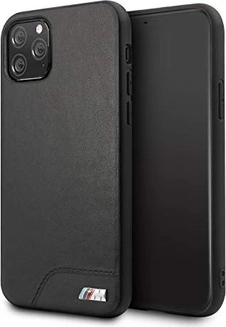 BMW Hard Cover PU Leather Smooth M Collection for Apple iPhone 11 Pro Max Black