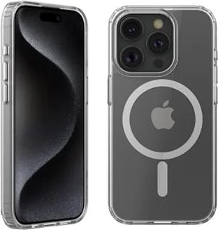Belkin SheerForce magnetische durchsichtige Protective cover for Apple iPhone 15 Pro Transparent