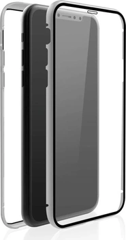 Black Rock 360° Glass Case for Apple iPhone 11 Transparent/Silver