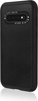 Black Rock Robust Case Real Leather for Samsung Galaxy S10+ Black