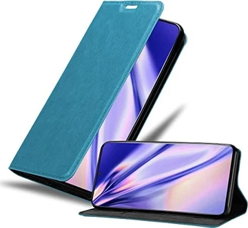 Cadorabo Flip Cover for Samsung Galaxy S20+ Turquoise