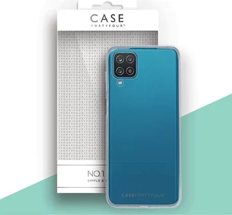Case FortyFour No. 1 for Samsung Galaxy A12 Transparent