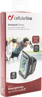 Cellularline Armband Fitness 5.2" Black