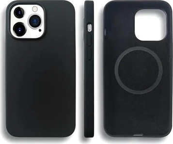 Cyoo Liquid Silicone Case for Apple iPhone 15 Pro Black