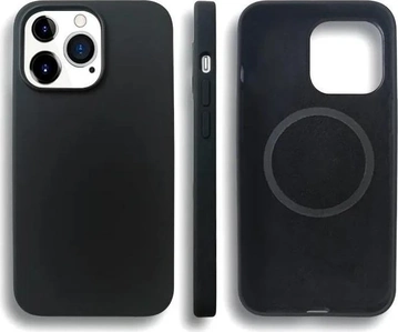 Cyoo Liquid Silicone Case for Apple iPhone 15 Plus Black