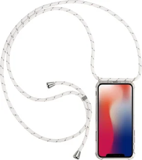 Cyoo Necklace Case + Handykette for Apple iPhone 12/12 Pro White