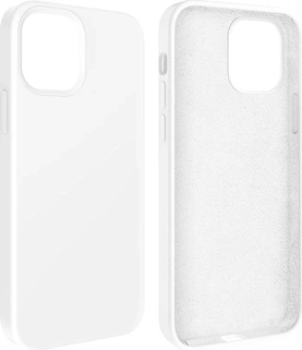 Cyoo Premium Liquid Silicon Case for Apple iPhone 13 Pro Max White