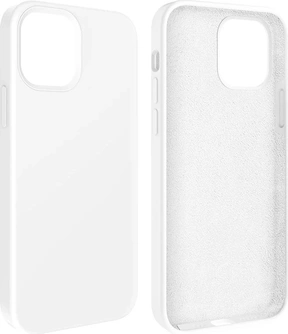 Cyoo Premium Liquid Silicon Case for Apple iPhone 13 Mini White