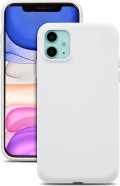 Cyoo Premium Liquid Silicon Case for Apple iPhone 12 Pro Max White