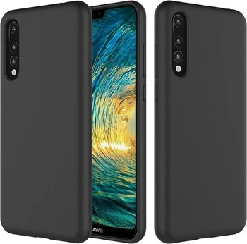 Cyoo Premium Liquid Silicon Case for Huawei P20 Pro Black