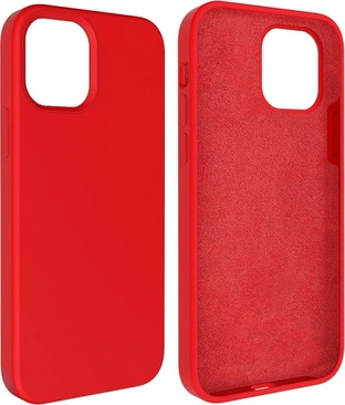 Cyoo Premium Liquid Silicon Case for Apple iPhone 13 Mini Red