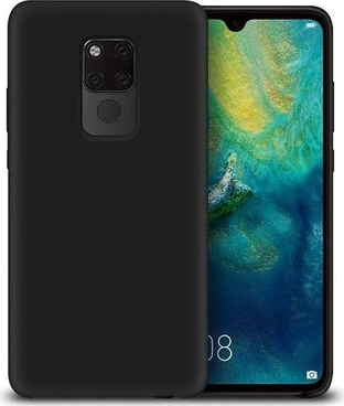 Cyoo Premium Liquid Silicon Case for Huawei Mate 20 Pro Black