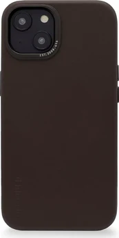 Decoded Leather Back Cover for Apple iPhone 14 Plus Chocolate Brown