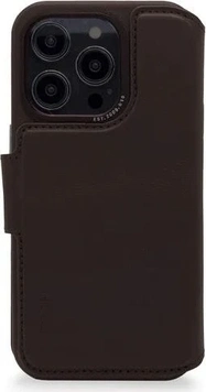 Decoded Leather Modu Wallet for Apple iPhone 14 Pro Chocolate Brown