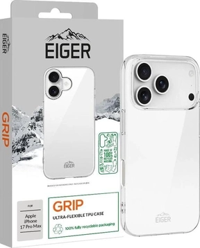 Eiger Grip Case GRS for Apple iPhone 17 Pro Max Transparent