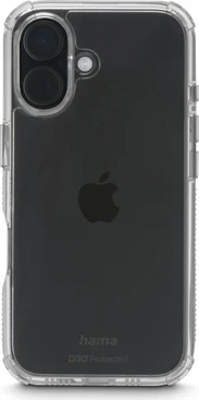 Hama Phone Case Extreme Protect for Apple iPhone 16 Transparent