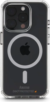 Hama Phone Case MagCase Extreme Protect for Apple iPhone 15 Pro Transparent