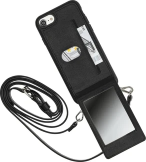 Hama Cross-Body-Cover Mirror for Apple iPhone 6/6s/7/8/SE (2020) Black