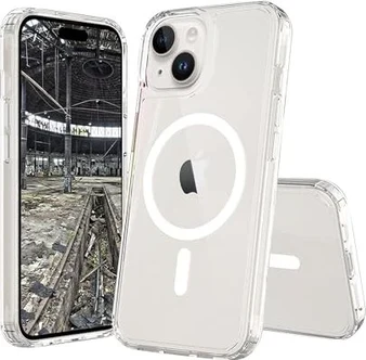 JT Berlin Pankow Clear Case MagSafe for Apple iPhone 15 Plus Transparent