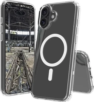 JT Berlin Pankow Clear Case MagSafe for Apple iPhone 16 Plus Transparent