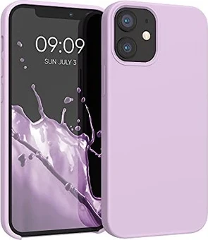 KWMobile TPU Silicone Case for Apple iPhone 12 Mini Mauve