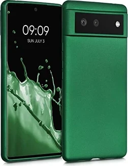 KWMobile TPU Silicone Case for Google Pixel 6 Dark Green