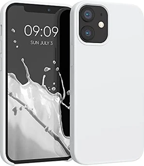 KWMobile TPU Silicone Case for Apple iPhone 12 Mini White