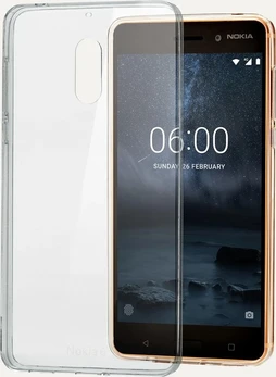 Nokia CC-101 Slim Crystal Cover for Nokia 6 Transparent