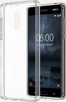 Nokia CC-703 Hybrid Crystal Case for Nokia 6 Transparent