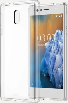 Nokia CC-705 Hybrid Crystal Case for Nokia 3 Transparent