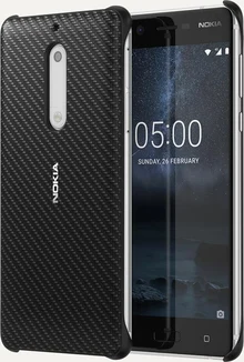 Nokia CC-803 Carbon Fibre Design Case for Nokia 5 Black