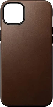 Nomad Modern Leather Case for Apple iPhone 14 Plus Rustic Brown