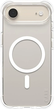 PanzerGlass Care Fashionable Case Samba Transparent w. White MagSafe for Apple iPhone Air